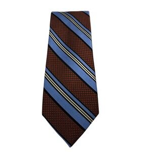NORDSTROM Men's Shop Blue, Red Silk‎ Necktie ~58" & 3" Business Career Work
